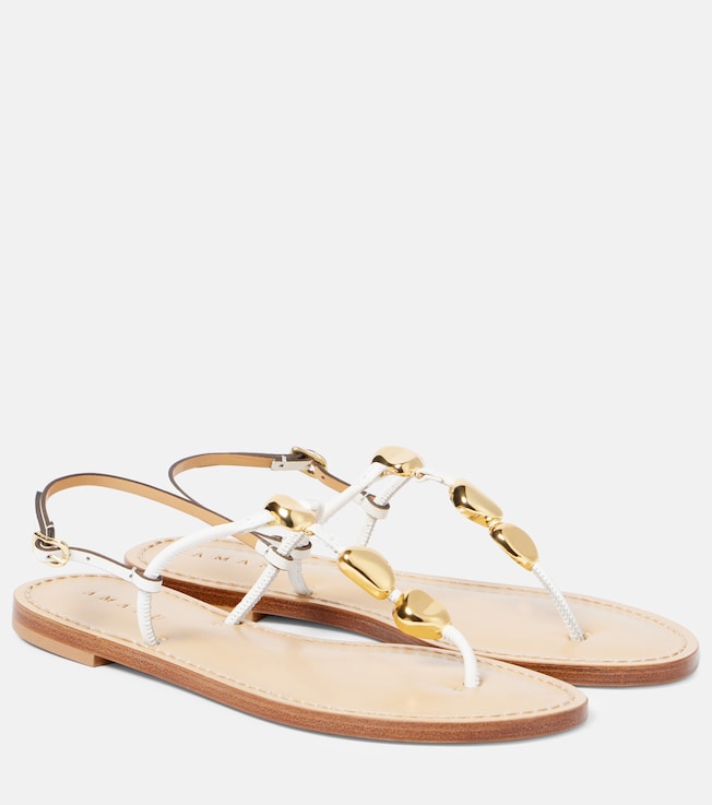 Nairobi leather thong sandals | Amanu