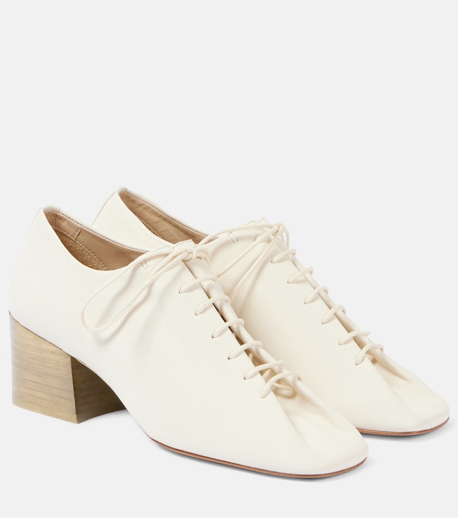 Souris 55 leather derby shoes | Lemaire