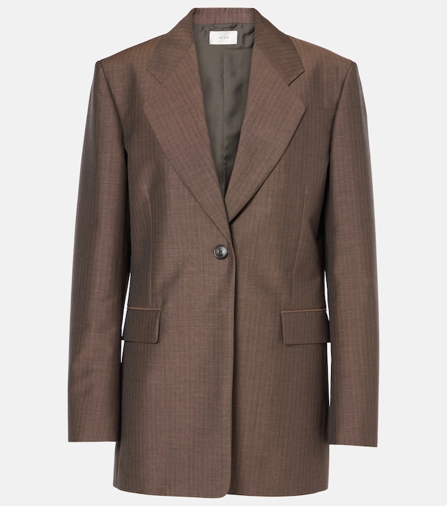 Vermont mohair and wool blazer | The Row