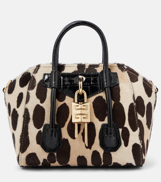 Antigona Toy Lock calf hair tote bag | Givenchy