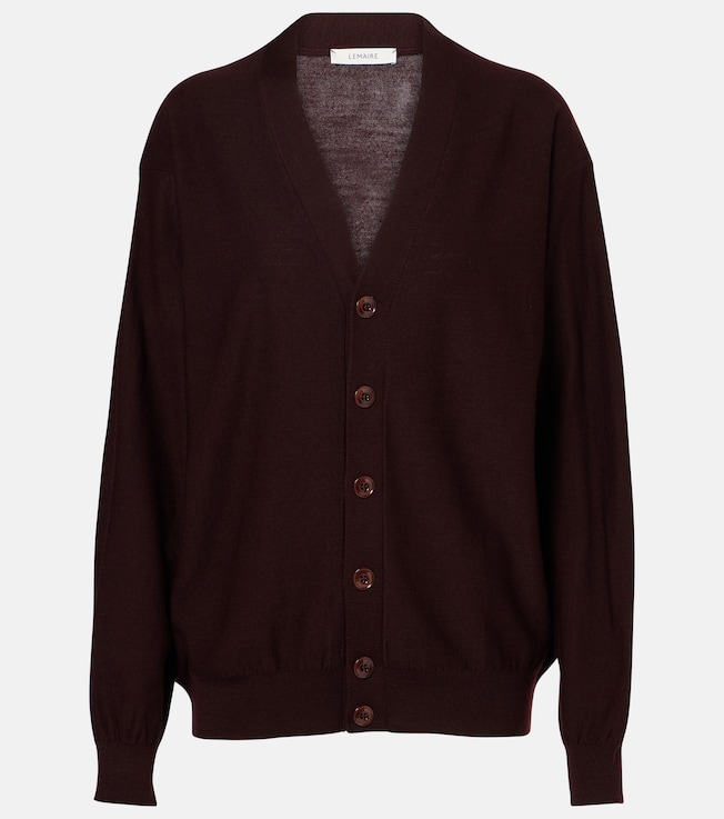 Twisted wool-blend cardigan | Lemaire