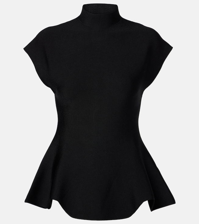 Andra peplum top | Khaite