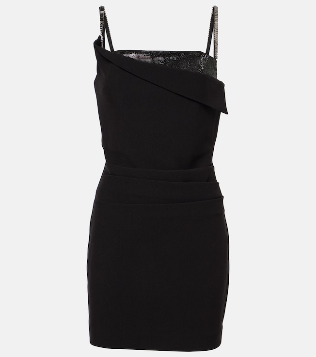 Crystal-embellished crêpe minidress | Roland Mouret