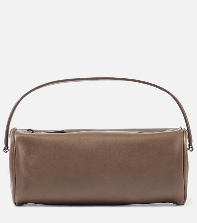 Round '90s leather shoulder bag | The Row