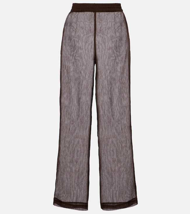 Mika high-rise straight pants | Jade Swim
