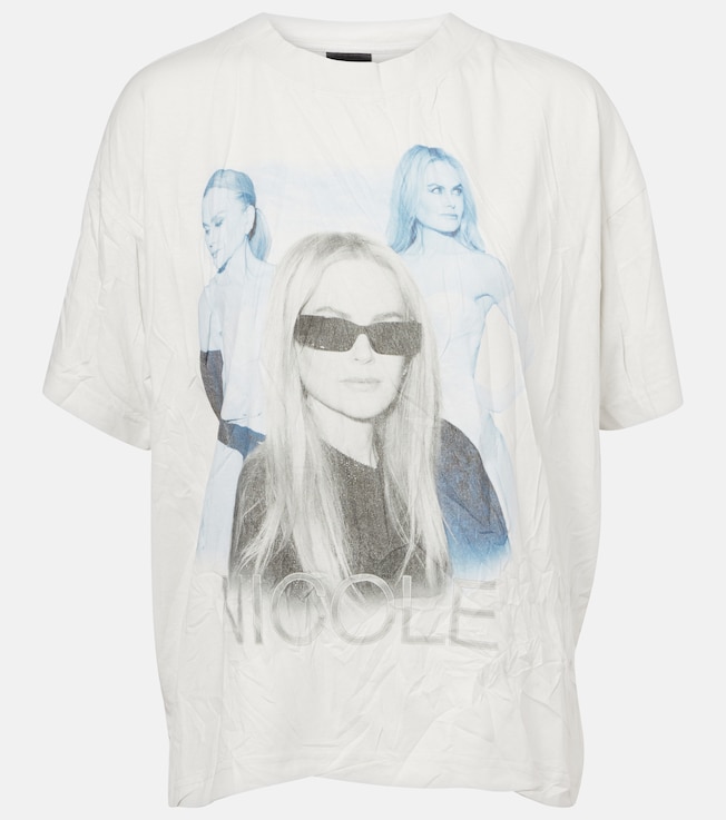 Nicole printed jersey T-shirt | Balenciaga