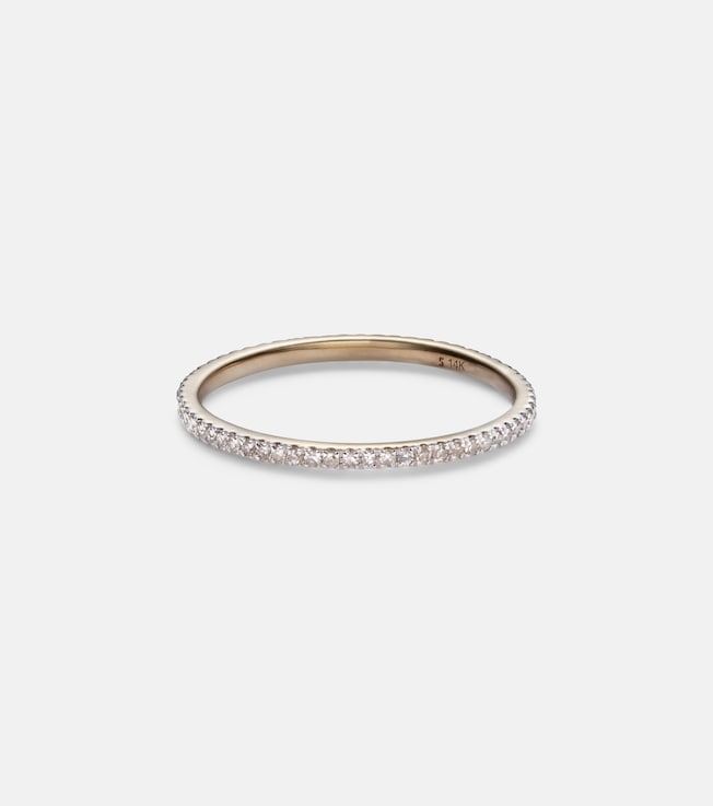 10kt gold ring with diamonds | Stone and Strand