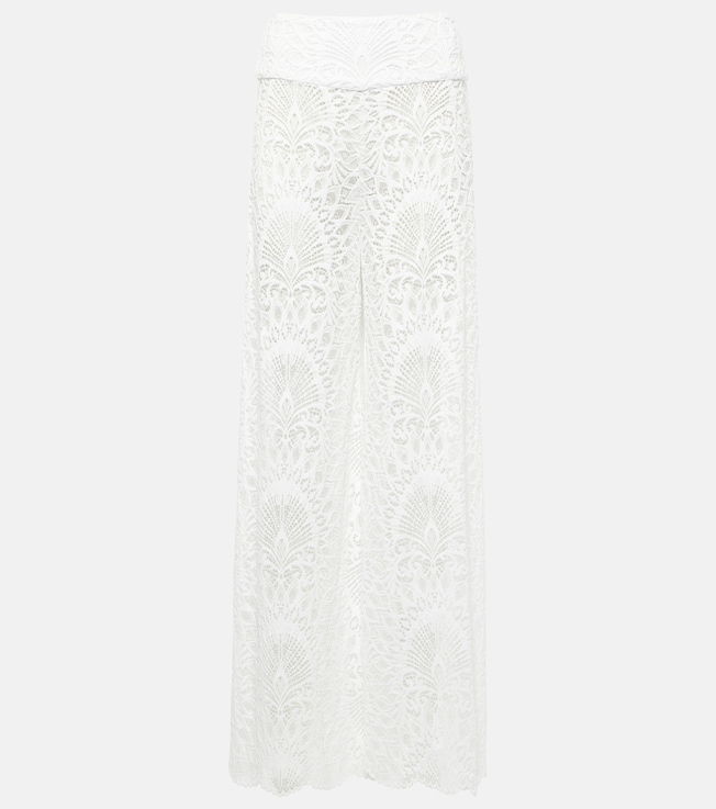 Charlize lace wide-leg pants | Alexandra Miro