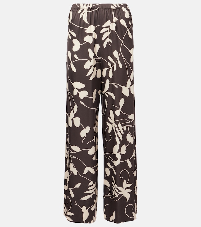 Chambien printed wide-leg pants | Faithfull
