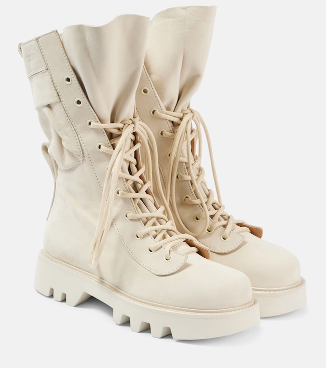 Leather combat boots | JW Anderson