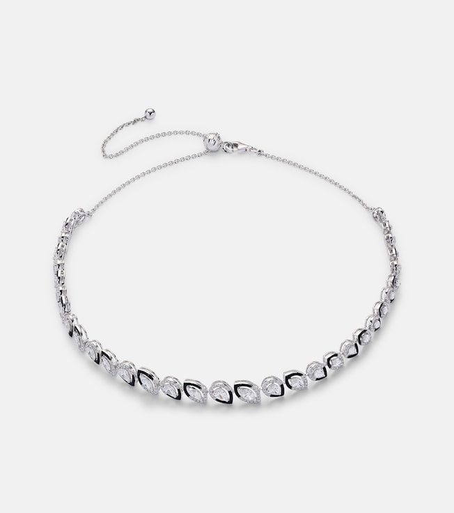 Autumn 18kt gold choker with diamonds | Kamyen