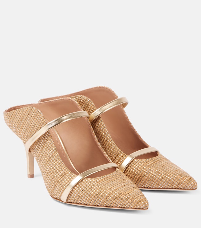 Maureen 70 metallic mules | Malone Souliers