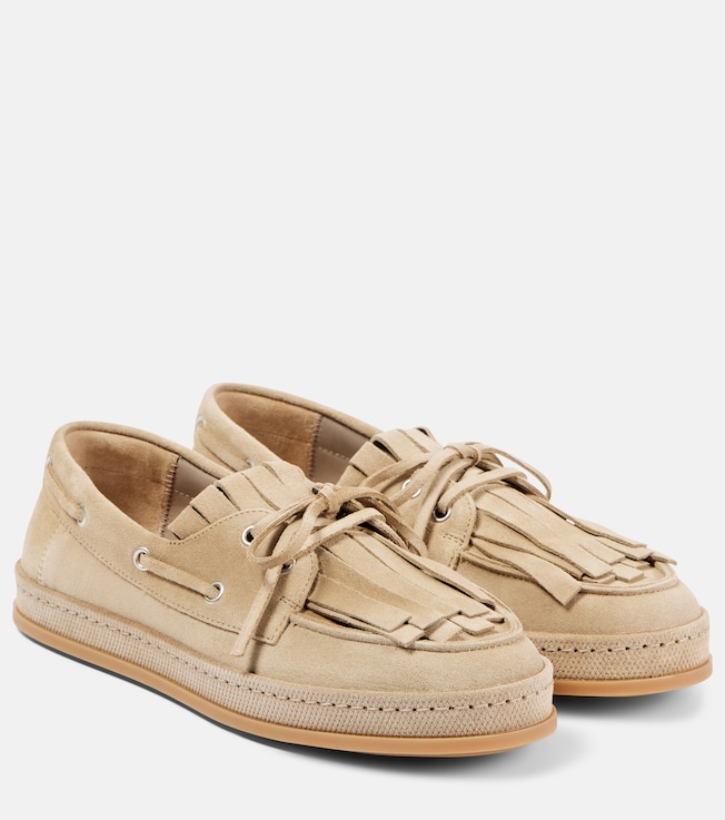 H683 suede loafers | Hogan