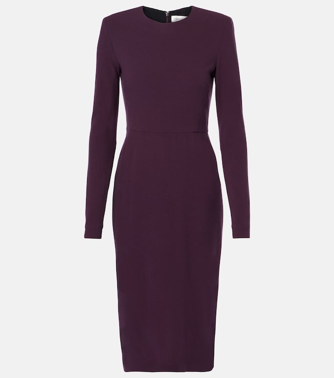 Wool-blend midi dress | Victoria Beckham