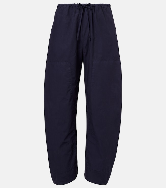 Kyoto cotton wide-leg pants | Leset
