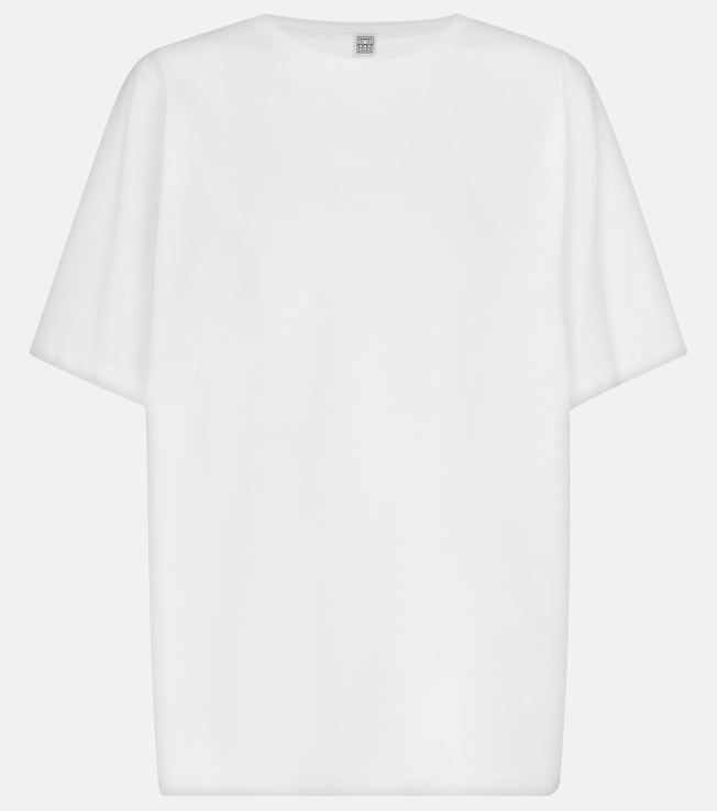 Oversized cotton jersey T-shirt | Toteme
