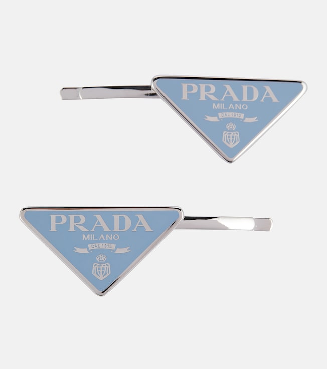 Symbole hair clip set | Prada