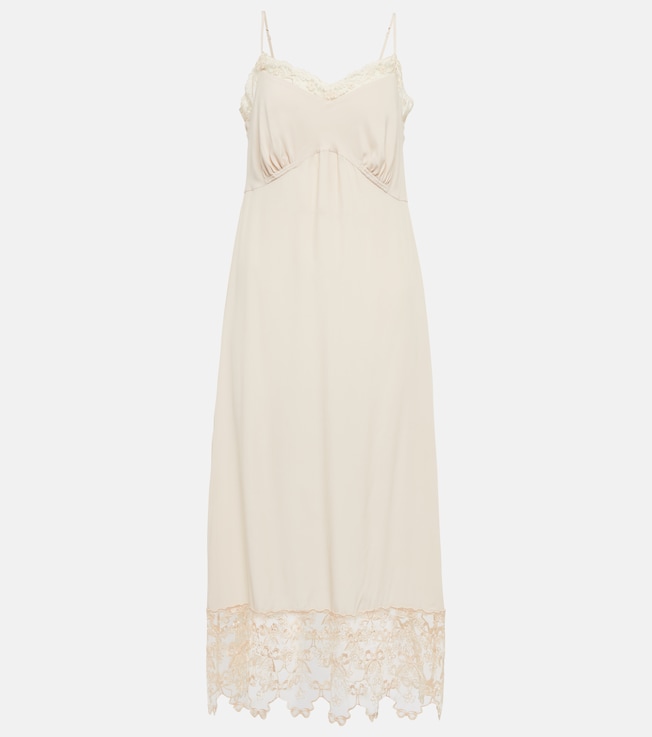 Crêpe de chine slip dress | Simone Rocha