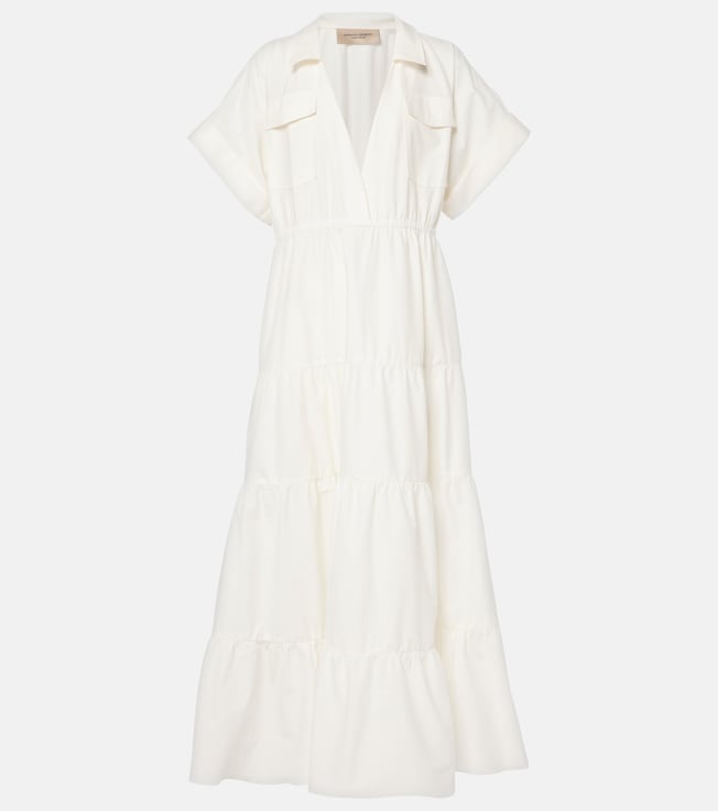Cotton maxi dress | Adriana Degreas