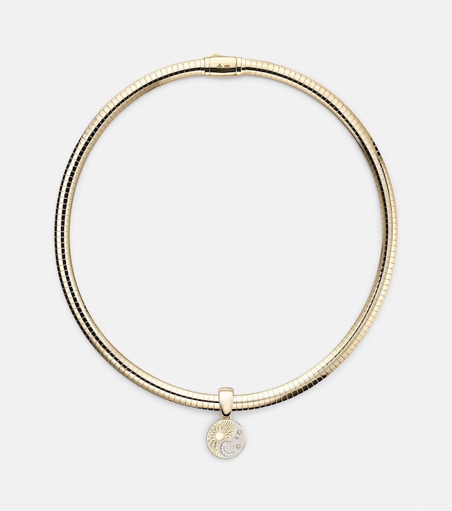 Balance - Foundational Keys 18kt gold and white gold necklace with diamonds | FoundRae