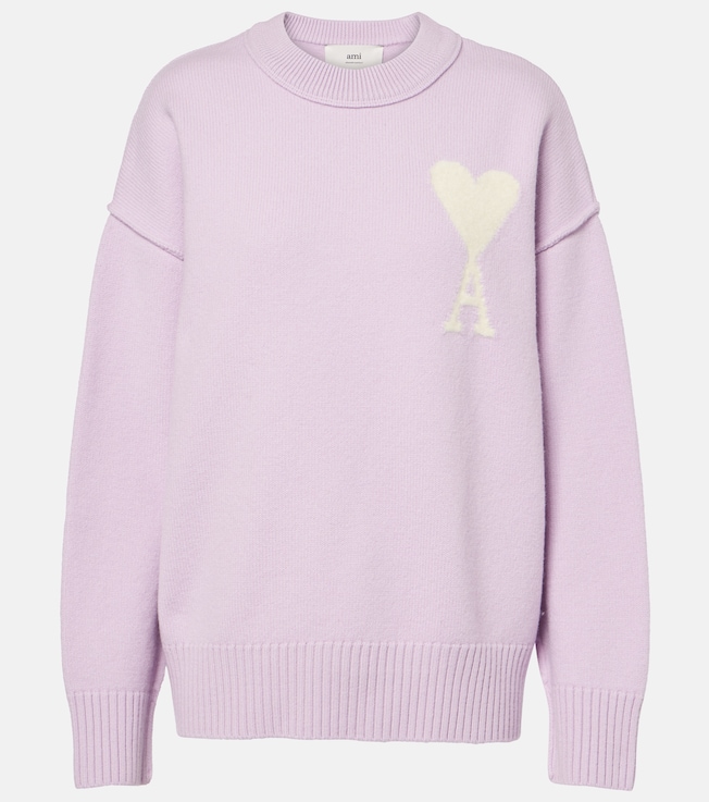 Ami de Cœur virgin wool sweater | Ami Paris