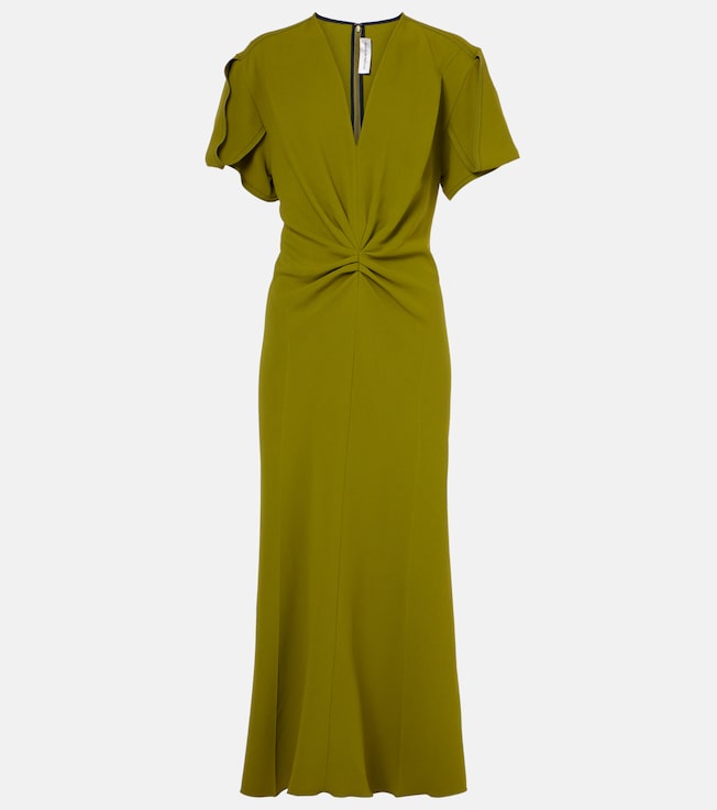 Draped midi dress | Victoria Beckham