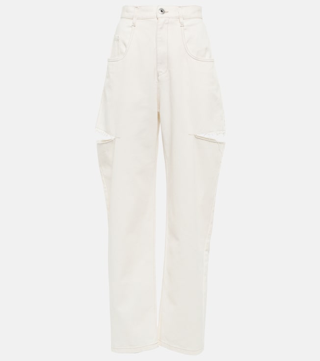 High-rise straight leg jeans | Maison Margiela