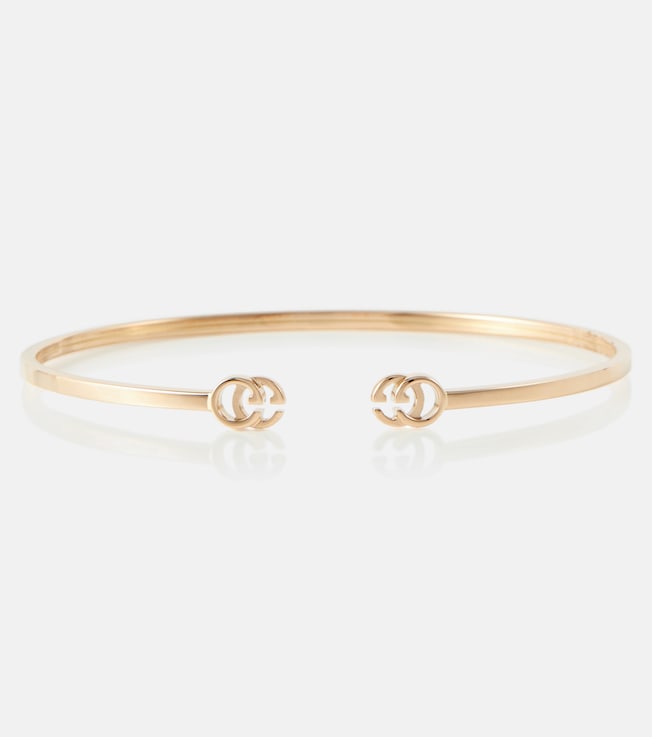 GG Running 18kt gold cuff bracelet | Gucci