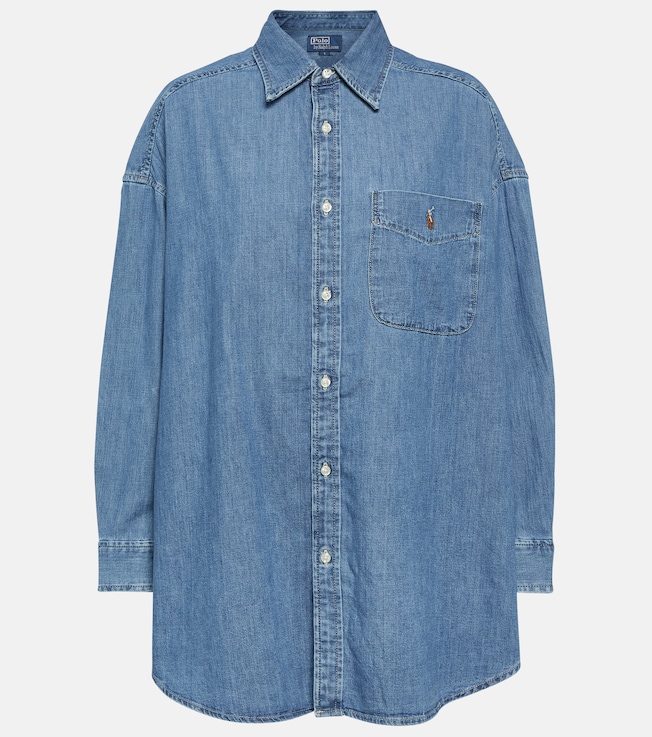 Oversized denim shirt | Polo Ralph Lauren