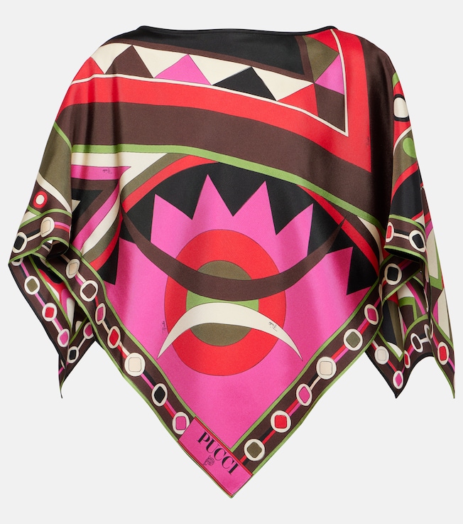 Vivara silk top | Pucci