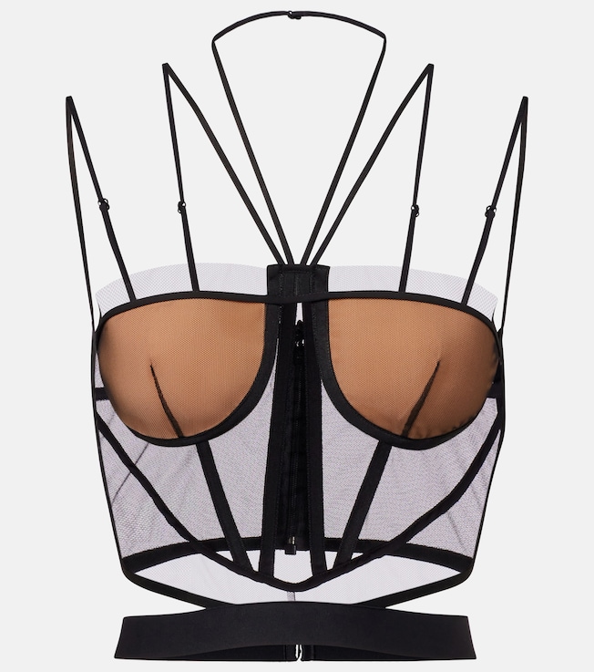 Sheer bustier | Nensi Dojaka