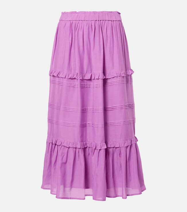Diya cotton-blend maxi skirt | Marant Etoile