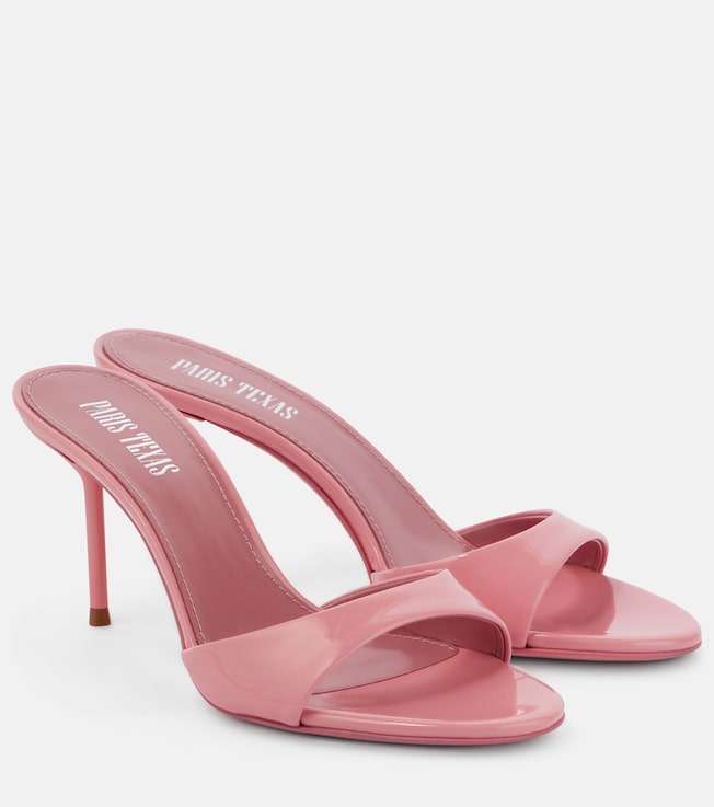 Lidia 70 patent leather mules | Paris Texas