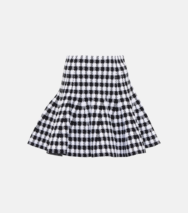Checked miniskirt | Alaïa