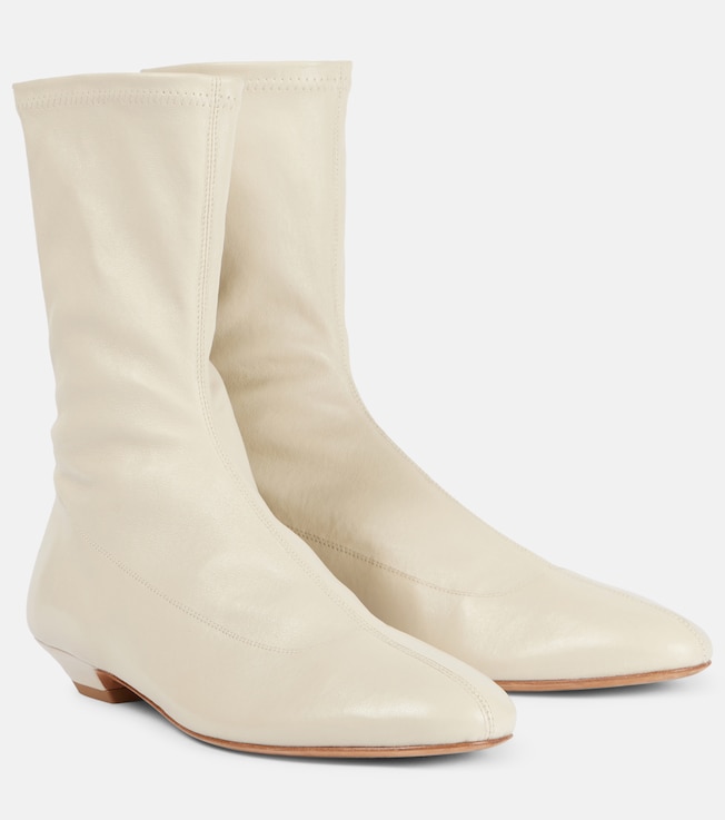 Apollo leather ankle boots | Khaite