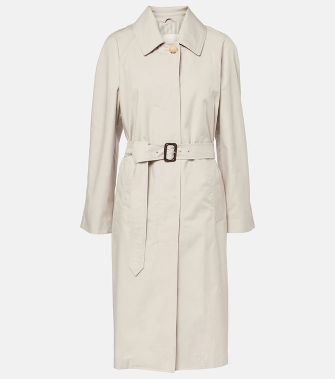 The Cube Orleans belted twill coat | Max Mara