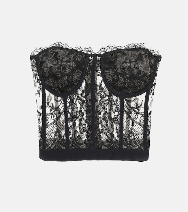 Lace bustier | McQueen