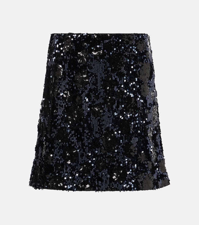 Floral sequined miniskirt | Dorothee Schumacher