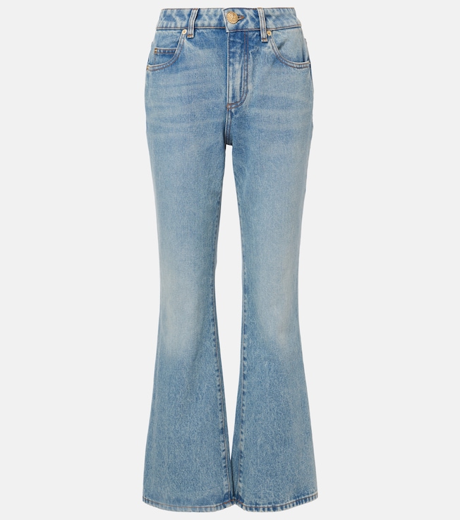 Low-rise bootcut jeans | Balmain