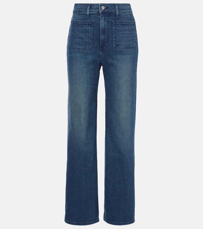 Crosbie high-rise flared jeans | Veronica Beard