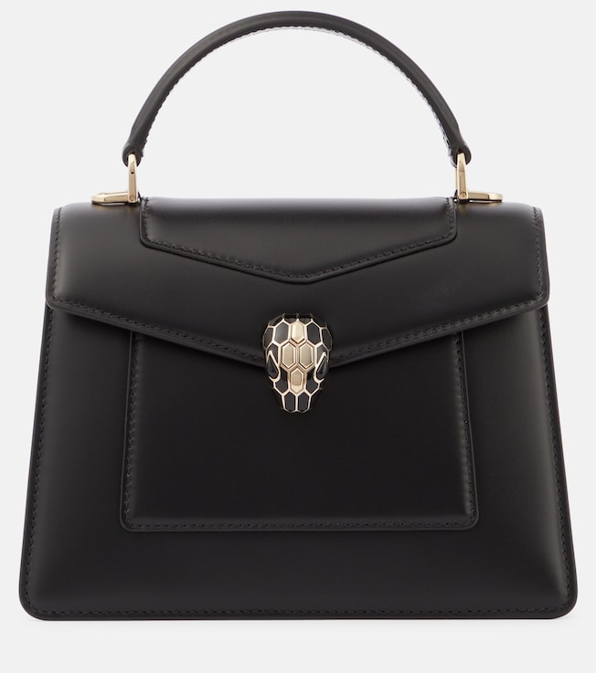 Serpenti Forever Medium leather tote bag | Bvlgari