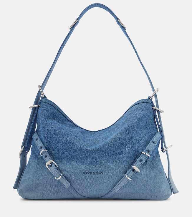 Voyou Medium ombré denim shoulder bag | Givenchy