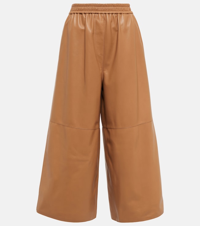 Leather culottes | Loewe
