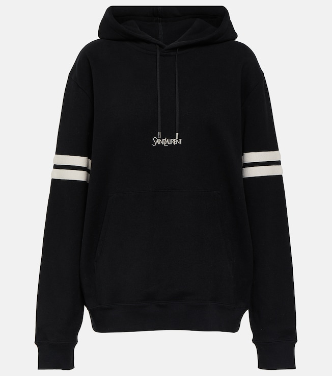 Cotton jersey hoodie | Saint Laurent