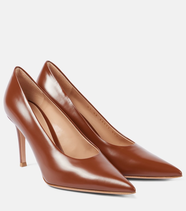 Gianvito 85 leather pumps | Gianvito Rossi