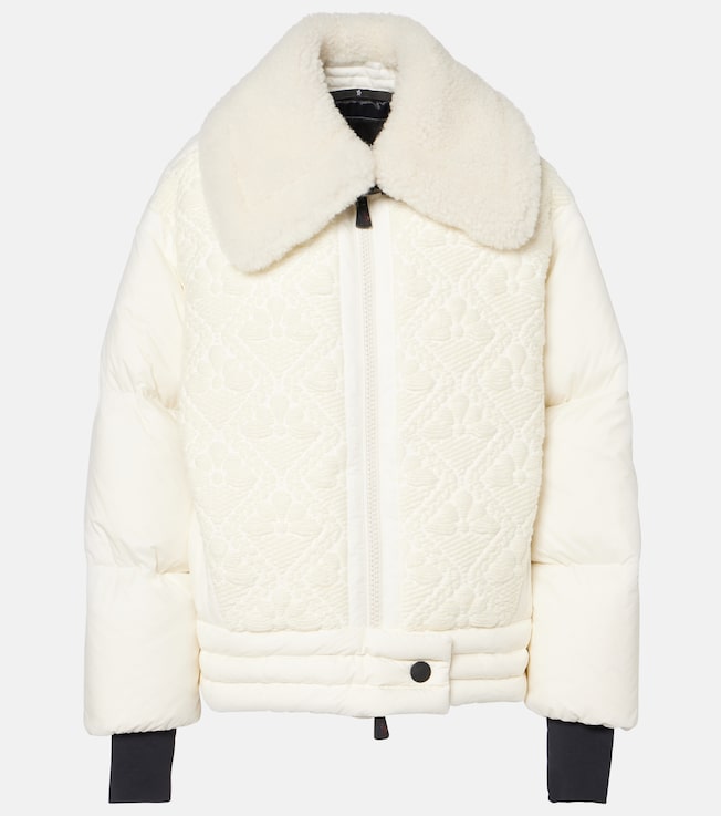 Risoul embossed quilted down ski jacket | Moncler Grenoble