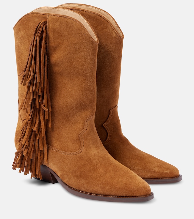 Duerto fringed suede cowboy boots | Isabel Marant