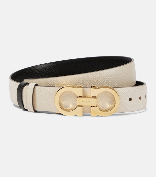 Gancini reversible leather belt | Ferragamo