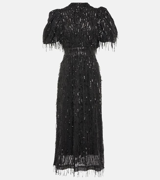 Sequined midi dress | Rotate
