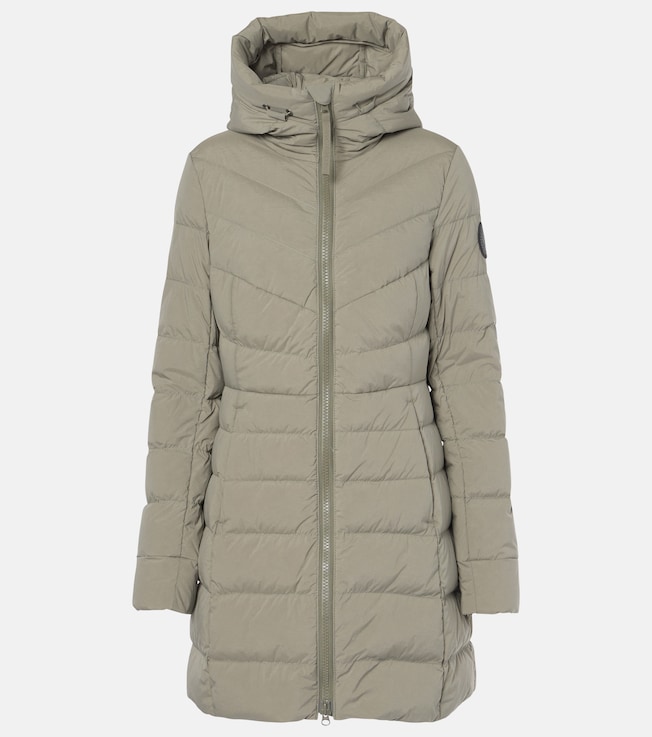 Black Label Clair quilted down coat | Canada Goose